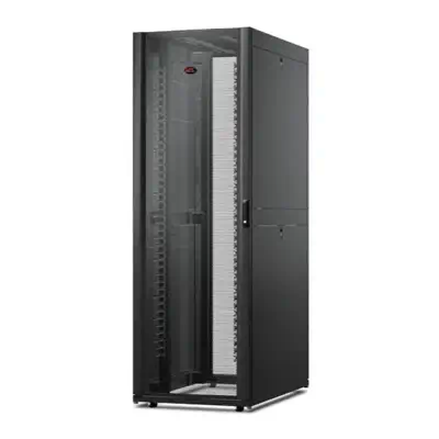 APC NetShelter SX 48U Rack autonome Noir APC - visuel 1 - hello RSE - Passe-câbles haute densité intégré