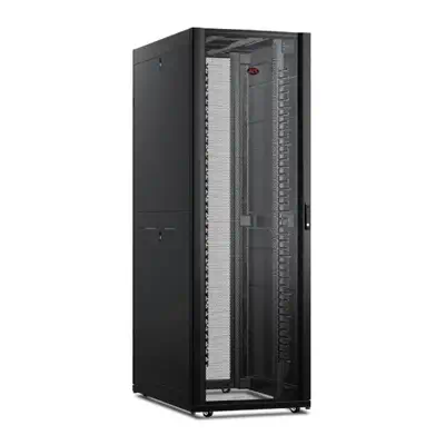 APC NetShelter SX 48U Rack autonome Noir APC - visuel 1 - hello RSE - Protection pour câbles et passe-câbles