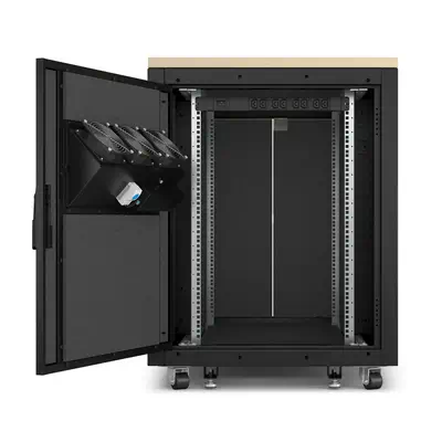 Achat APC NetShelter Soundproof Server Rack 17U 230V 1000H sur hello RSE - visuel 5