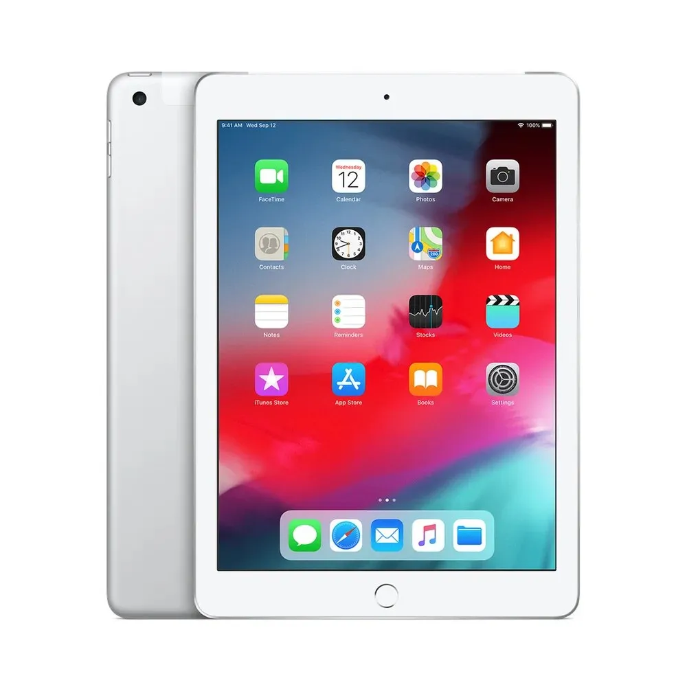 Achat iPad 6 9.7'' 32Go - Argent - WiFi + 4G - Grade B Apple - 3700892036527