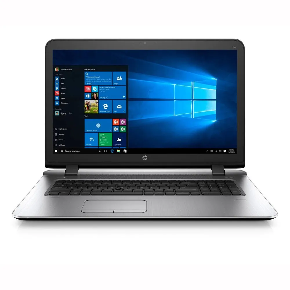 Achat PC Portable reconditionné HP ProBook 470 G3 i3-6100U 8Go 256Go SSD 17.3'' W10
