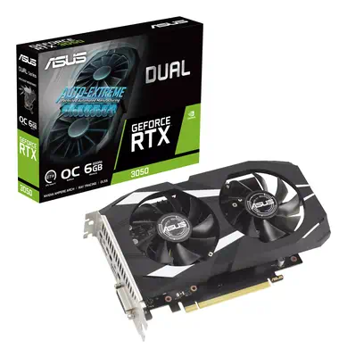 ASUS Dual -RTX3050-O6G NVIDIA GeForce RTX 3050 6 Go GDDR6 - Asus - Carte graphique - visuel 10