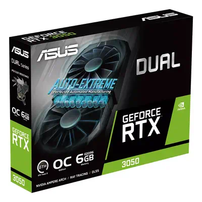 ASUS Dual -RTX3050-O6G NVIDIA GeForce RTX 3050 6 Go GDDR6 - Asus - Carte graphique - visuel 9