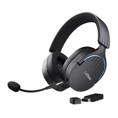 Trust GXT 491 Fayzo Casque Avec fil &sans fil Arceau Gaming USB Type-C Bluetooth Noir - Casque Micro - visuel 1