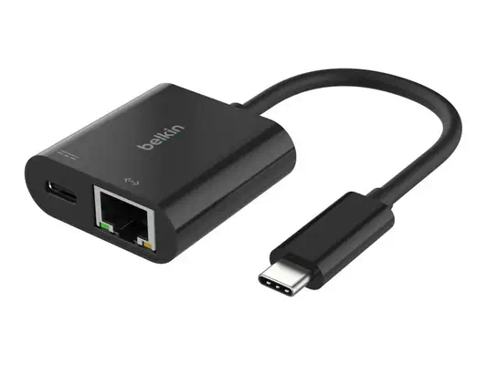 BELKIN USB-C Ethernet Adapter 100W PD - Belkin - Câble USB - visuel 1