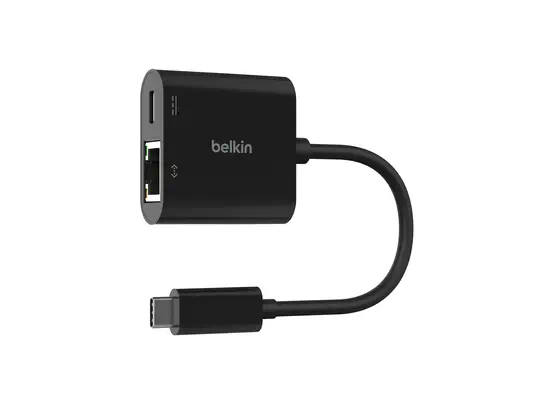 BELKIN USB-C Ethernet Adapter 100W PD - Belkin - Câble USB - visuel 4