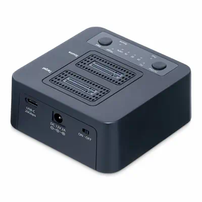Duplicateur de Disque M.2 NVMe 1:1, Clonage/Copie Autonome de SSD M.2 Jusqu'à 90Go/min, Station d'Ac - StarTech - Disque dur Externe - visuel 2