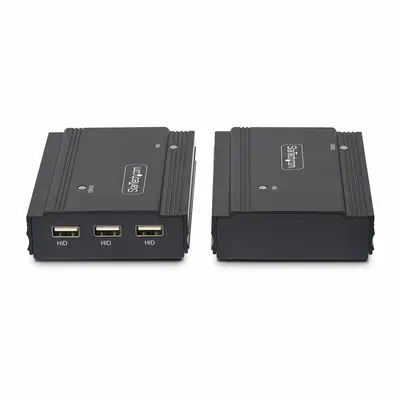 Extendeur KVM DisplayPort sur Fibre Optique, 4K 60Hz, Kit d'Extension de Console, Jusqu'à 300m (Mult - StarTech - Disque dur Externe - visuel 4