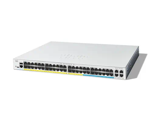 Cisco Catalyst C1300-48MGP-4X commutateur réseau Géré L2/L3 Gigabit Ethernet (10/100/1000) Connexion - Switchs et Hubs - visuel 1