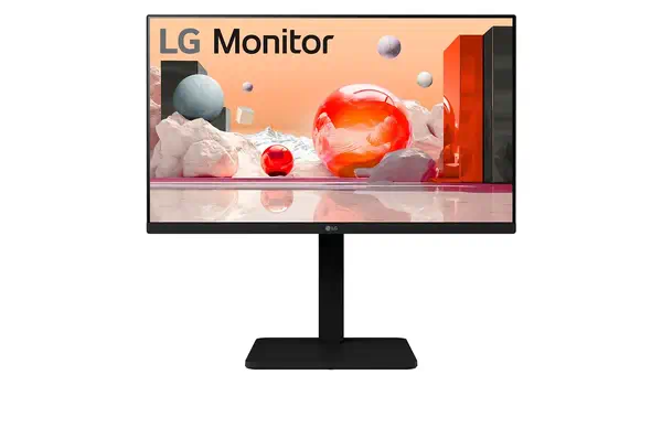 LG 24BA560 écran plat de PC 60,5 cm (23.8") 1920 x 1080 pixels Full HD LED Noir - Ecran Ordinateur - visuel 1