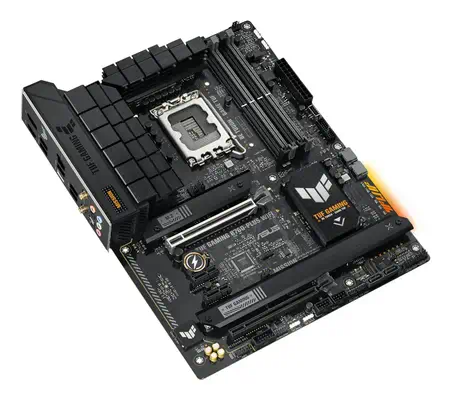 ASUS TUF Gaming B760-Plus WIFI Intel B760 LGA Asus - visuel 1 - hello RSE - Design idéal pour le refroidissement