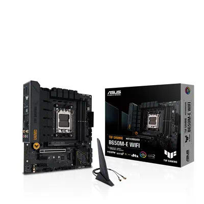 TUF GAMING B650M-E WIFI Asus - visuel 1 - hello RSE - Connectivité améliorée