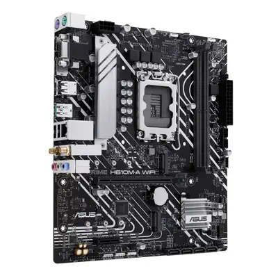 ASUS PRIME H610M-A WIFI Intel H610 LGA 1700 Asus - visuel 1 - hello RSE - Connectivité améliorée