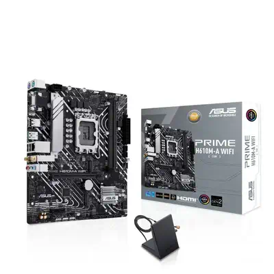 ASUS PRIME H610M-A WIFI Intel H610 LGA 1700 micro ATX - Asus - Carte mère - visuel 6