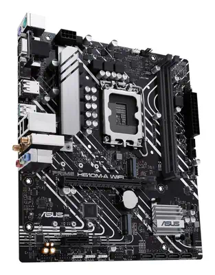 ASUS PRIME H610M-A WIFI Intel H610 LGA 1700 Asus - visuel 1 - hello RSE - Prise en charge de la mémoire haute vitesse