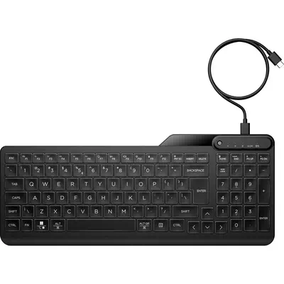 HP STORE 3PL clavier Bureau USB Noir - Clavier - visuel 7