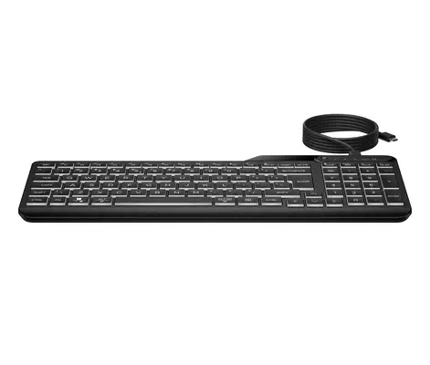 HP STORE 3PL clavier Bureau USB Noir - Clavier - visuel 7