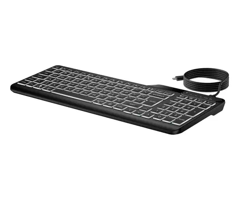 HP STORE 3PL clavier Bureau USB Noir - Clavier - visuel 6