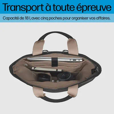 Sac forme sac à dos pour ordinateur portable HP - visuel 1 - hello RSE - Protection et sérénité assurées