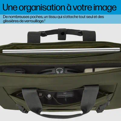 Sacoche modulaire pour ordinateur portable HP 15,6 pouces HP - visuel 1 - hello RSE - Voyager en toute légèreté