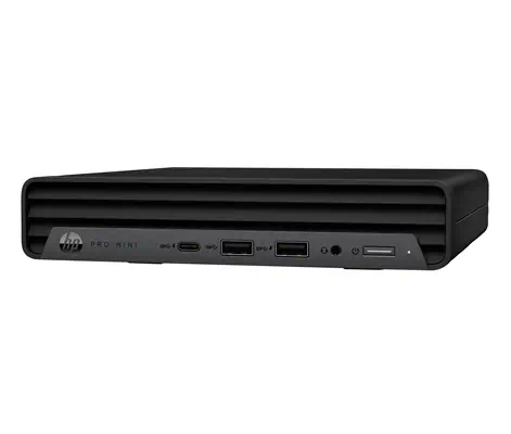 HP Pro Mini 400 G9 Intel® Core™ i3 i3-14100T 8 Go DDR5-SDRAM 256 Go SSD Windows 11 Pro Mini PC Noir - Unité Centrale - visuel 8
