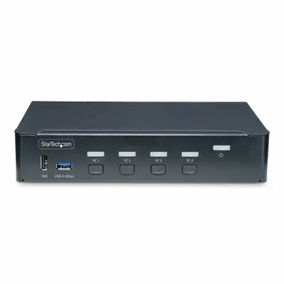 Switch KVM DisplayPort 4 Ports, Moniteur Unique 4K 60Hz, 6 Ports USB, Commutation par Touche de Racc - StarTech - Switchs et Hubs - visuel 3