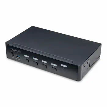 Comparaison Switch KVM DisplayPort 4 Ports, Moniteur Unique 4K 60Hz, 6 Ports USB, Commutation par Touche de Racc