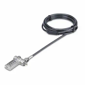 Avis Lot de 25 Antivols Universels de 2m pour Ordinateur Portable, Câble de Sécurité Sérialisé pour Ordin