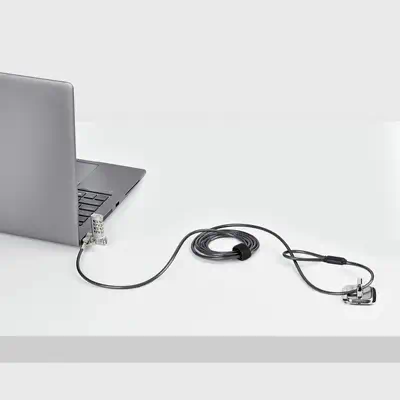 Lot de 25 Antivols Universels de 2m pour Ordinateur Portable, Câble de Sécurité Sérialisé pour Ordin - StarTech - Disque dur Externe - visuel 8