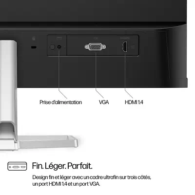 HP Series 5 Écran Full HD 23,8 pouces HP - visuel 1 - hello RSE - Résolution FHD