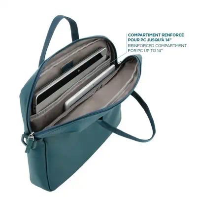 Mobilis Origine 2 35,6 cm (14") Valise pour femme Bleu - Sacoche & Housse - visuel 4
