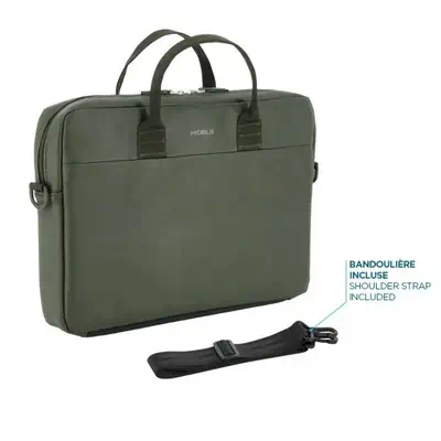 Mobilis Origine 2 35,6 cm (14") Valise pour femme Kaki - Sacoche & Housse - visuel 5
