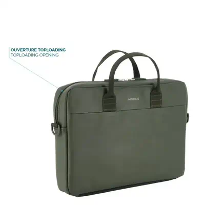 Mobilis Origine 2 35,6 cm (14") Valise pour femme Kaki - Sacoche & Housse - visuel 2