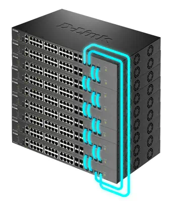 D-Link DXS-3410-32XY commutateur réseau Géré L3 Fast Ethernet D-Link - visuel 1 - hello RSE - Haute fiabilité