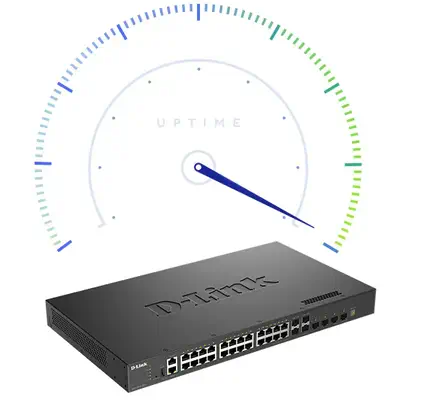 D-Link DXS-3410-32XY commutateur réseau Géré L3 Fast Ethernet D-Link - visuel 1 - hello RSE - Conception économe en énergie