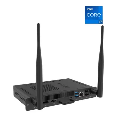 BenQ TEY41-i7 Intel® Core™ i7 i7-1255U 16 Go DDR4-SDRAM 256 Go SSD Windows 11 Pro Châssis monté sur  - Accessoire Réseau - visuel 3