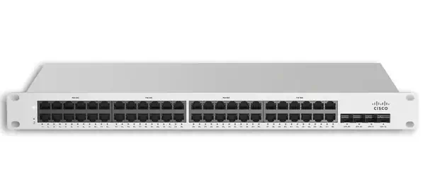 Cisco MS225-48LP-HW Géré L2 Gigabit Ethernet (10/100/1000) Connexion Ethernet, supportant l'alimenta - Switchs et Hubs - visuel 1