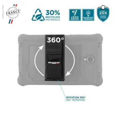 Mobilis 067014 étui pour tablette 20,3 cm (8") Housse Noir - Etui et Housse - visuel 5