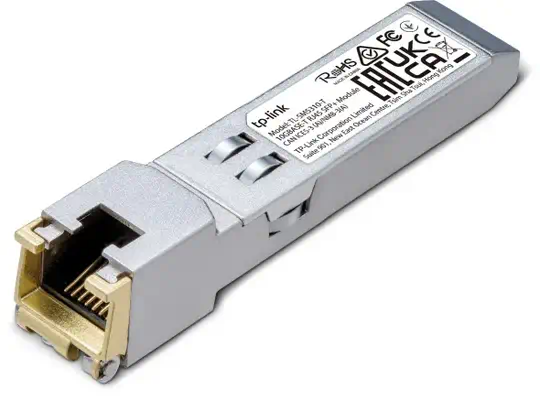 Achat TP-LINK 10GBASE-T RJ45 SFP+ Module 10Gbps RJ45 - 4897098687758