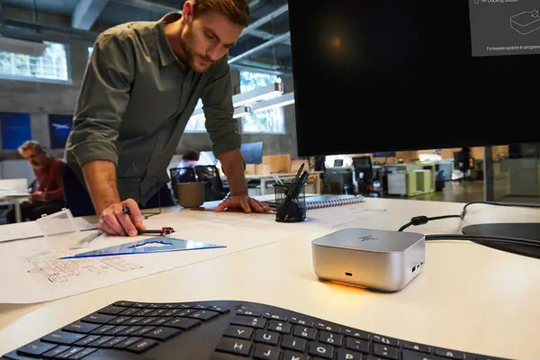 Clavier sans fil ergonomique HP 965 HP - visuel 1 - hello RSE - Le jumelage rapide accélère la connexion