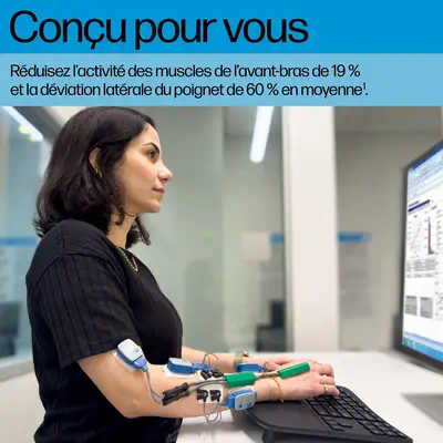 HP STORE 3PL clavier Maison RF sans fil + Bluetooth Noir - Clavier - visuel 10