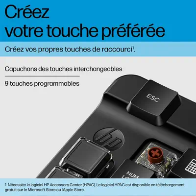 HP 435 Programmable Wireless Keypad - Clavier - visuel 10
