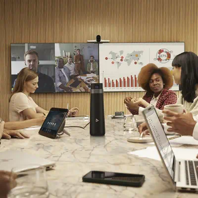 Système de visioconférence Poly Studio G62 avec kit de plaque de montage sans radio TAA - Visioconférence - visuel 1