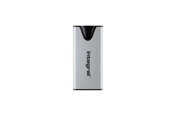Integral SlimXpress Pro Technologie Thunderbolt 500 Go USB Type-C USB 3.2 Gen 2x2 Argent - Carte Mémoire - visuel 2