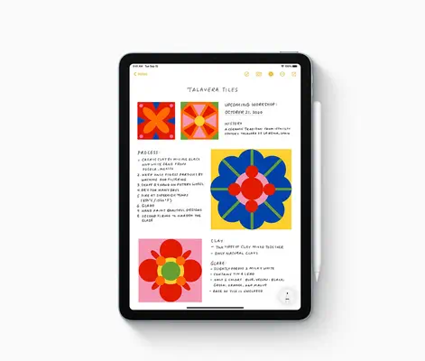 iPad Air 4 64Go - Bleu - WiFi Apple - visuel 1 - hello RSE - Bloc-notes pour imagination à bloc.