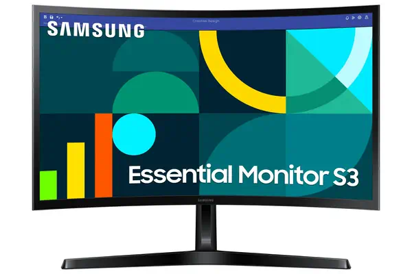 24" Essential Monitor S36GD FHD - Samsung - Ecran Ordinateur - visuel 1