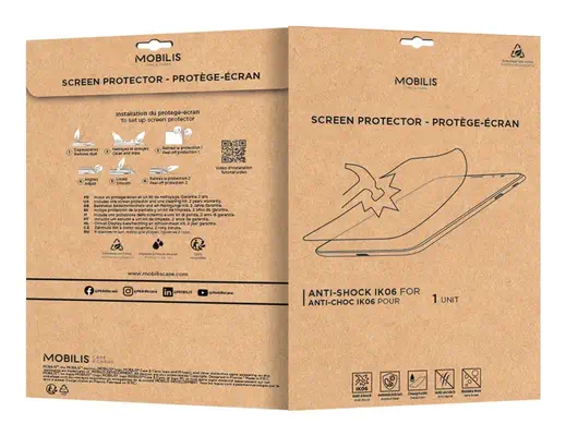 Mobilis 036306 protection d'écran de tablette Protection d'écran transparent Samsung 1 pièce(s) - Accessoires Tablette - visuel 2