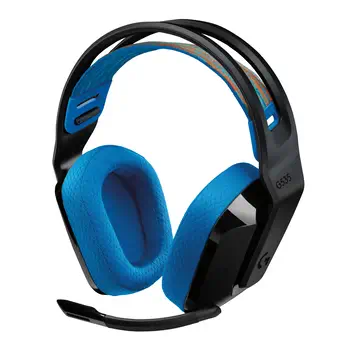 Logitech G G535 Casque Sans fil Arceau Jouer Noir, Bleu livraison rapide