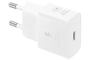Revendeur officiel Câble USB SAMSUNG fast charger USB-C 25W without data cable white