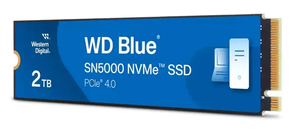 Western Digital Blue SN5000 2 To M.2 PCI Express 4.0 NVMe - Disque dur SSD - visuel 2